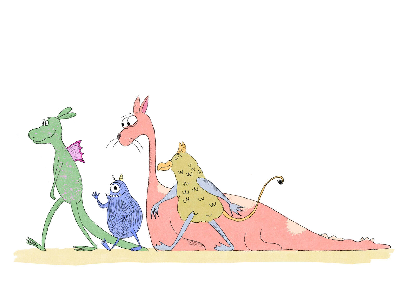 Monstruos divertidos